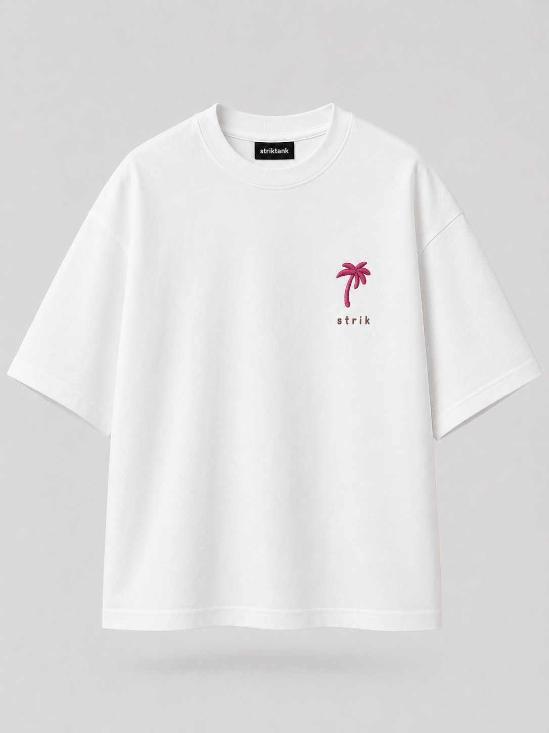 Polo Oversized STRIKTANK White Palm