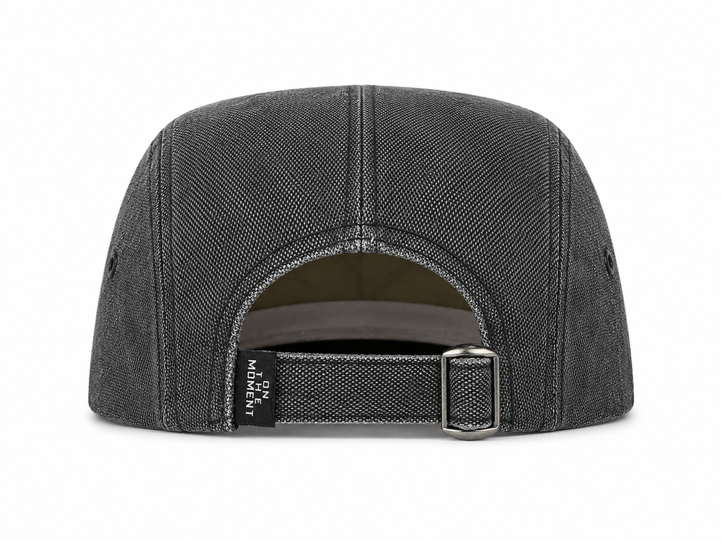 Gorra 5 Panel STRIKTANK Washed Black