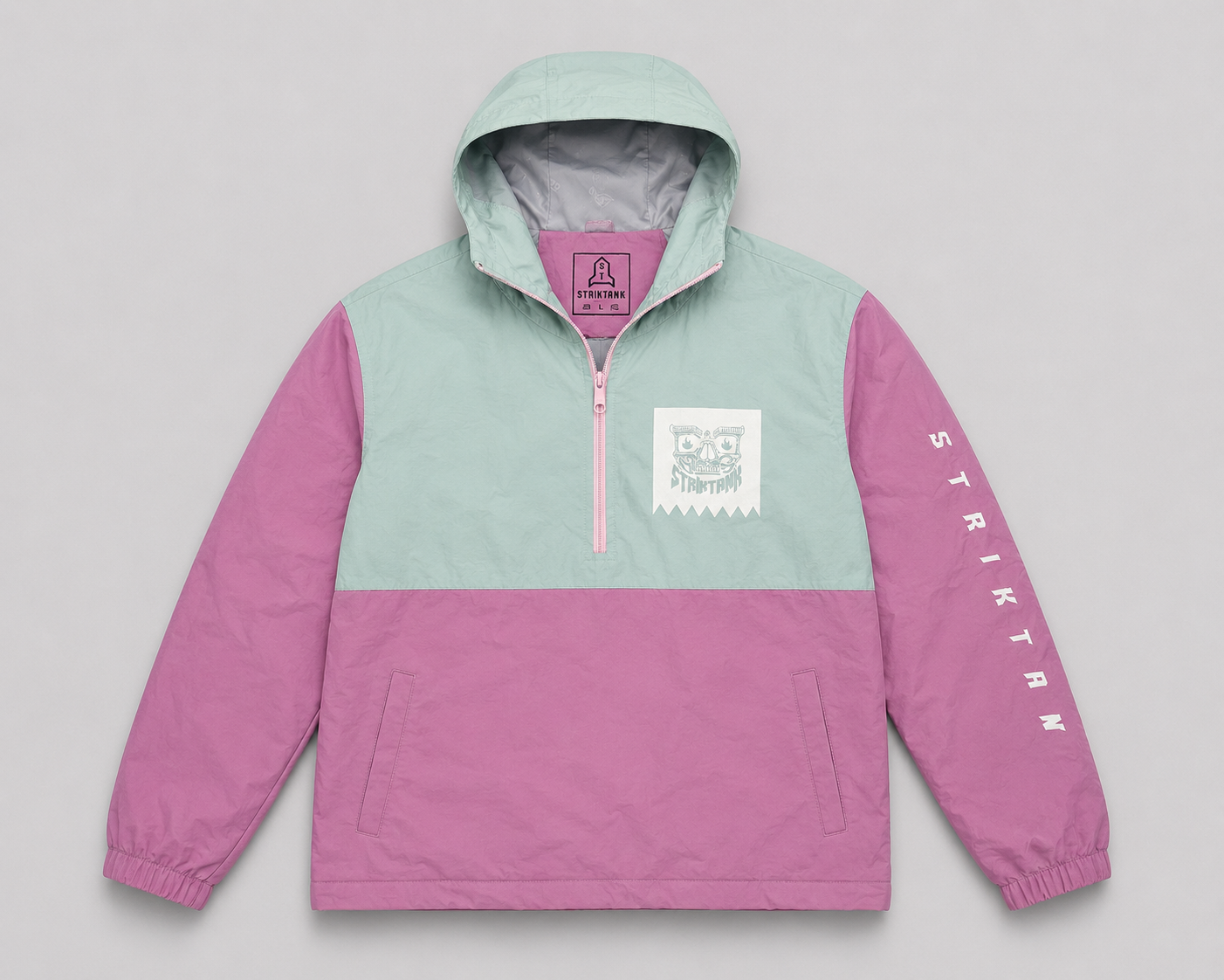 Cortavientos STRIKTANK Rosa Paste