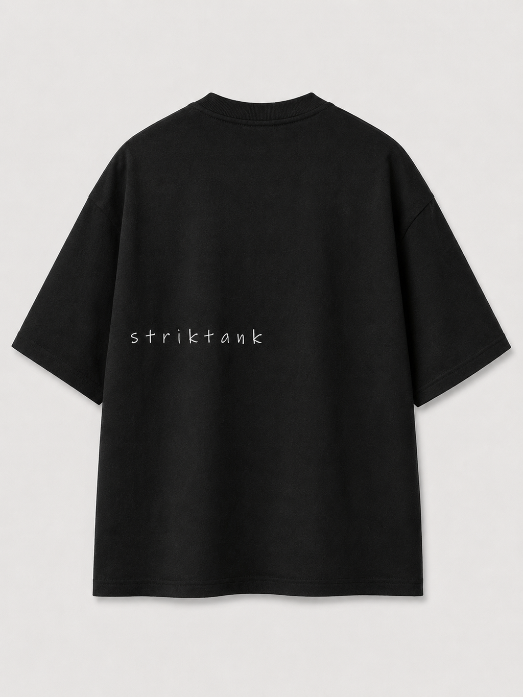 Polo Oversized STRIKTANK Black Flower
