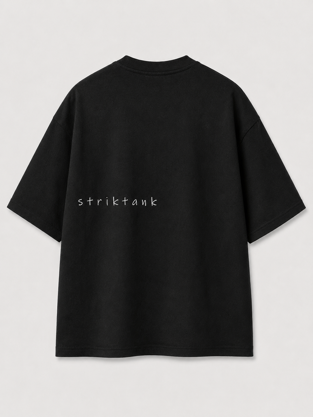 Polo Oversized STRIKTANK Black Flower
