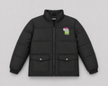 Puffer Jacket STRIKTANK Black Skull