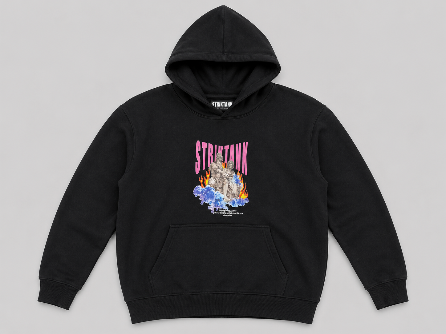 Hoodie STRIKTANK Eternal Black