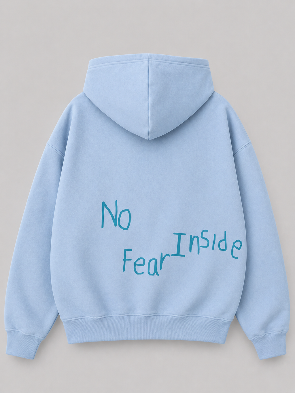 Hoodie Oversized STRIKTANK Sky Blue